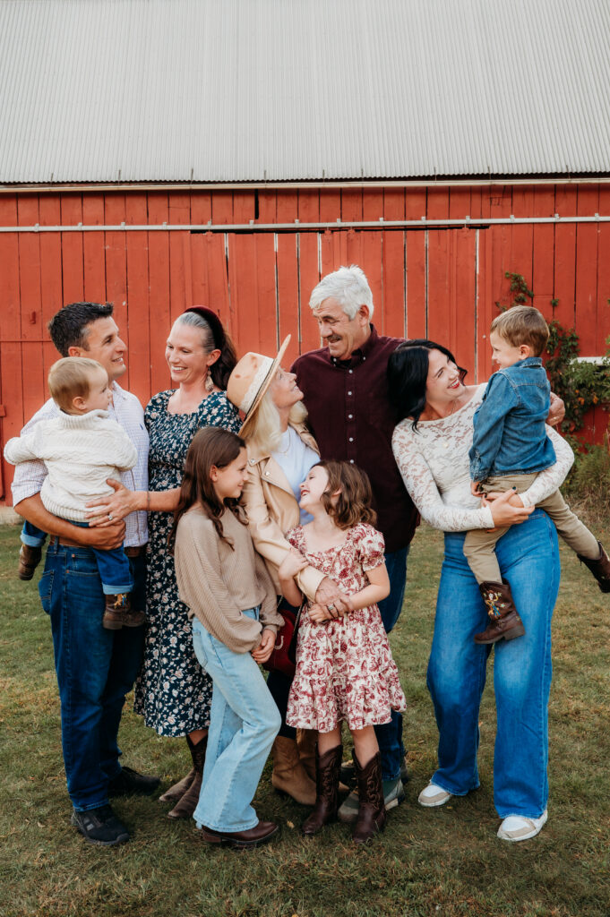 Heritage Park, Farmington Hills MI Full Family Generational Legacy Photo Session